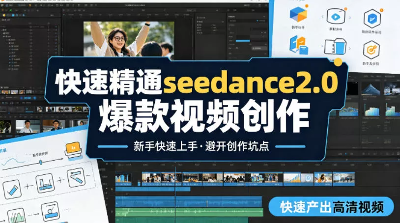快速精通seedance2.0爆款视频创作，快速产出高清视频，避开大量创作坑点，新手也能快速上手 - FiveM 插件资源站