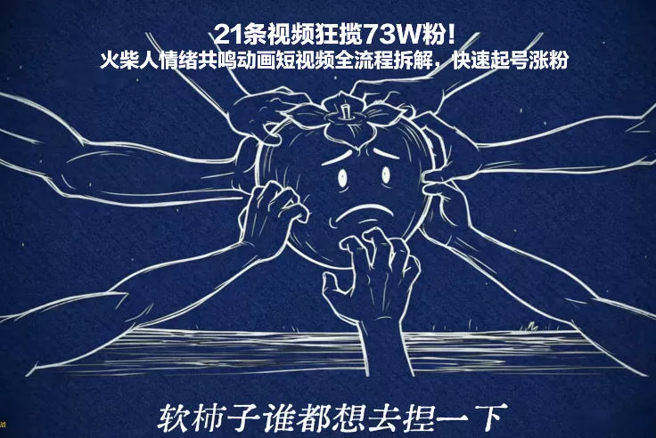 21条视频狂揽73W粉！火柴人情绪共鸣动画短视频全流程拆解，快速起号涨粉 - FiveM 插件资源站