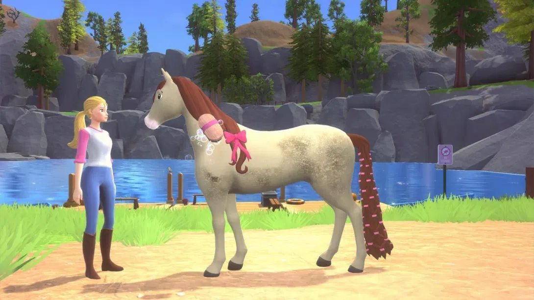 【美版】芭比马术小径 .Barbie Horse Trails 中文
