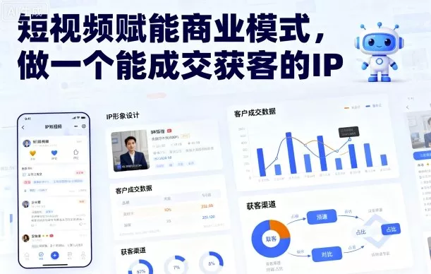 短视频赋能商业模式，做一个能成交获客的IP(更新) - FiveM 插件资源站