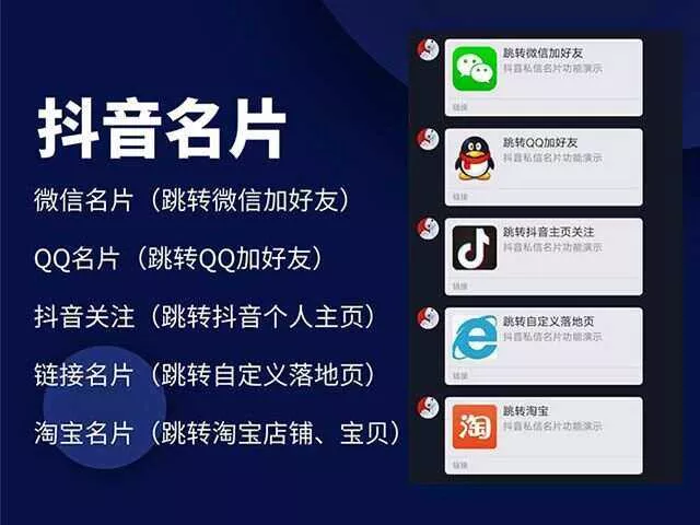 抖音私信名片 抖音消息卡片 抖音跳转微信v3.2 - FiveM 插件资源站