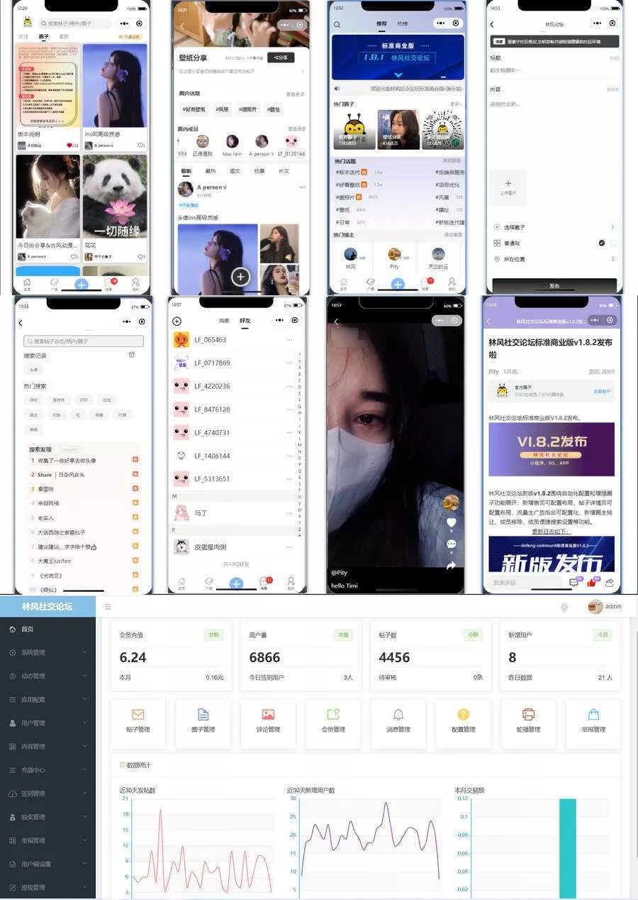 独立版社交论坛前端微信小程序源码问答发帖BBSphp源码 - FiveM 插件资源站