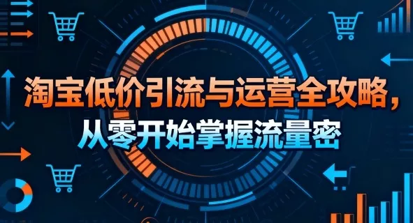 淘宝低价引流与运营全攻略，从零开始掌握流量密码 - FiveM 插件资源站