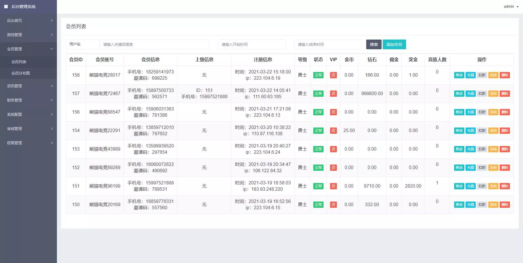 图片[6] - 熊猫电竞赏金电竞源码 APP+H5双端 附搭建教程 支持运营级搭建 - FiveM 插件资源站
