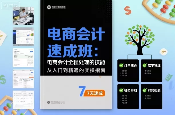 电商会计速成班，电商会计全程处理的技能 - FiveM 插件资源站
